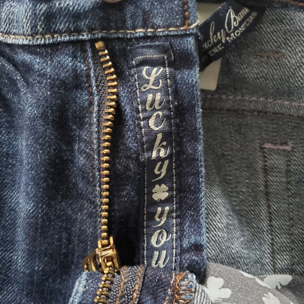 Lucky Brand Stark Sweet N Low Dark Wash Jeans size 27/4 - Picture 6 of 13